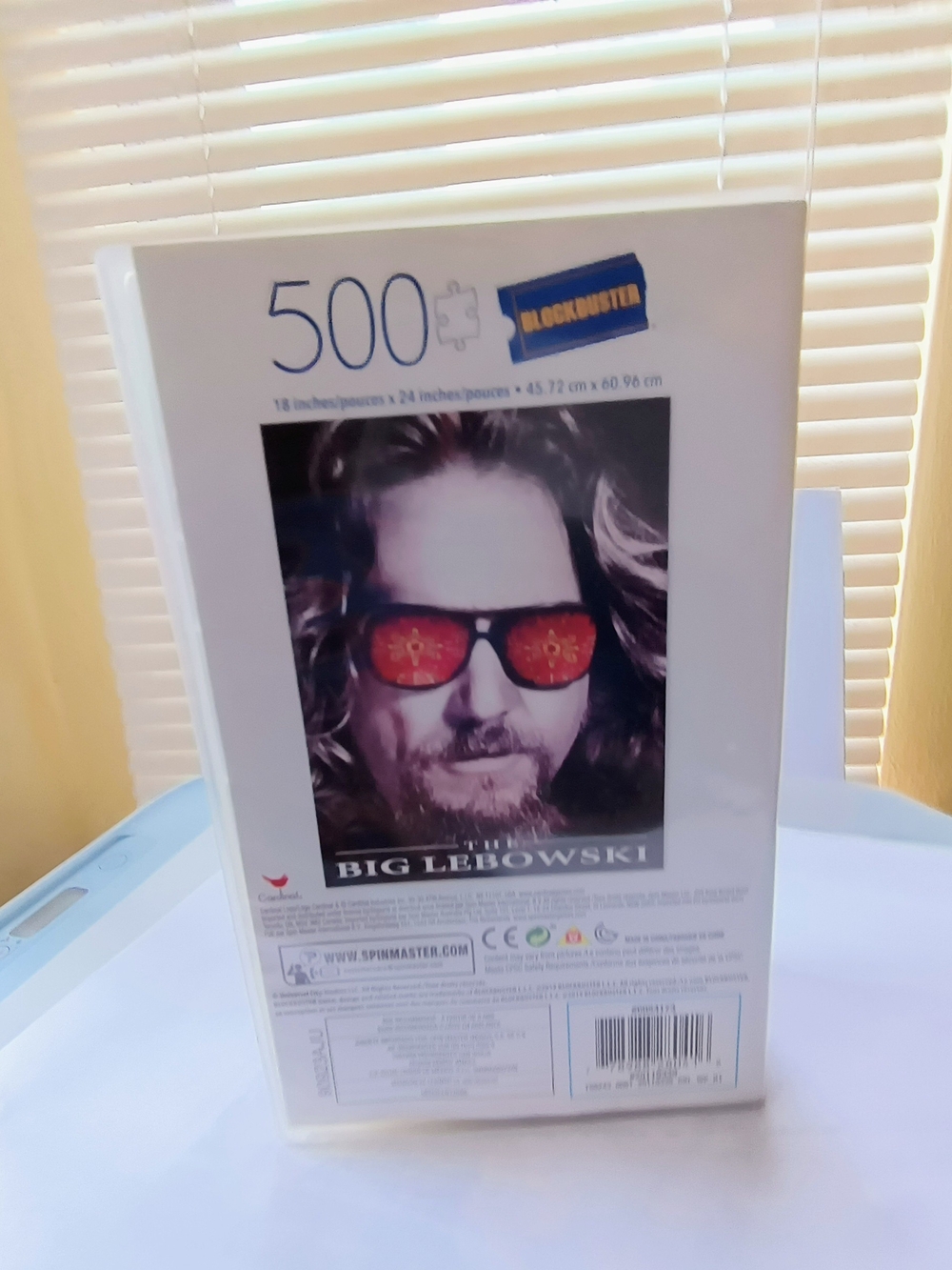 The Big Lebowski 500-Piece Puzzle with Red Accent Sunglasses New Never Opened